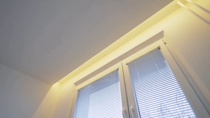 Nové bývanie - znížený strop zo sadrokartónu